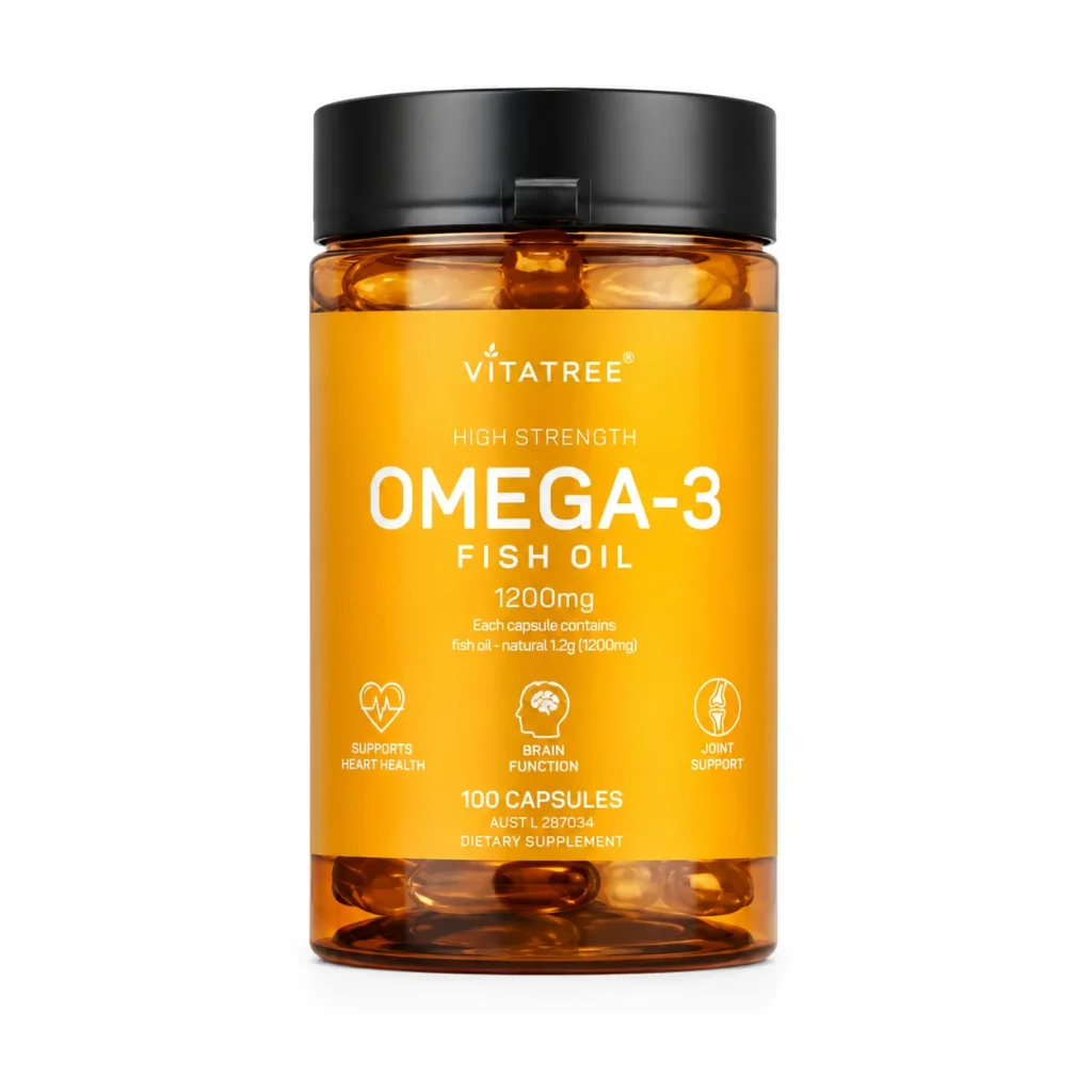 Omega-3 Fish Oil 1200mg VitaTree